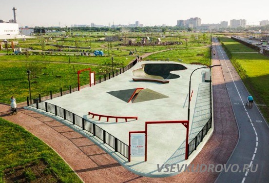 Скейтпарк для жителей и гостей Кудрово. Скейтпарк для жителей и гостей Кудрово.