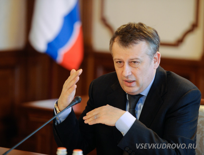 Александр Дрозденко пообещал развязать транспортный узел Кудрово Александр Дрозденко пообещал развязать транспортный узел Кудрово