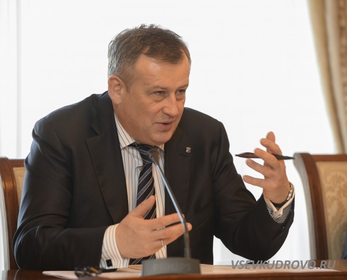 Александр Дрозденко о запуске скоростного трамвая в Кудрово и Всеволожске. Александр Дрозденко о запуске скоростного трамвая в Кудрово и Всеволожске.