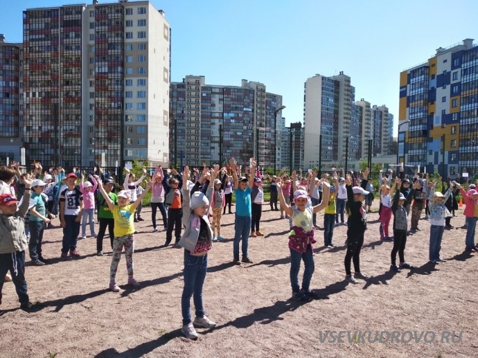 В Кудрово стартовала первая смена летних лагерей. В Кудрово стартовала первая смена летних лагерей.