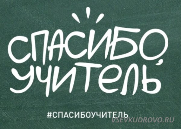 Акция СпасибоУчитель стартовала в Кудрово. Акция СпасибоУчитель стартовала в Кудрово.