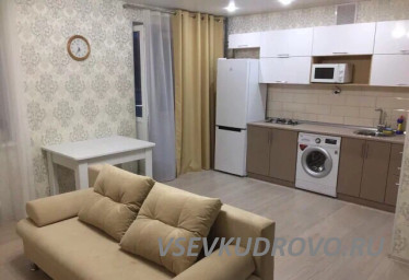 Сдаётся от собственника 1-к квартира студия в Кудрово