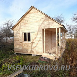 дачный домик 3 на 6
