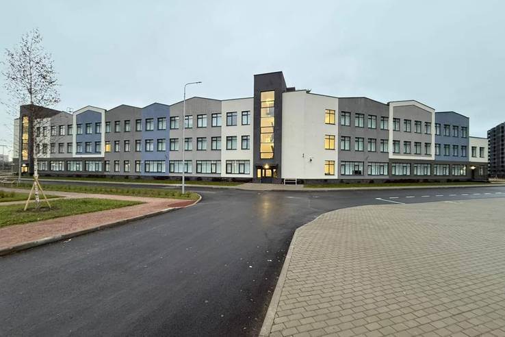 В Кудрово открывается новая школа на 825 мест к 1 сентября (2026)