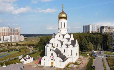В Кудрово прошли престольные торжества в храме Иоанна Богослова