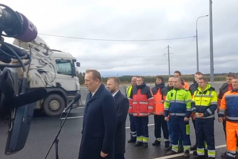 В Ленобласти после капремонта открыли участки трасс «Скандинавия» и «Псков»